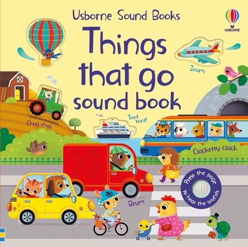 Things That Go Sound Book