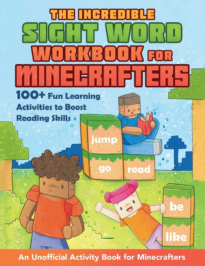 The Incredible Sight Word Workbook for Minecrafters