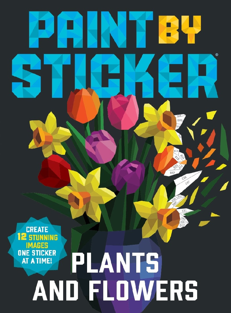 Paint by Sticker: Plants and Flowers