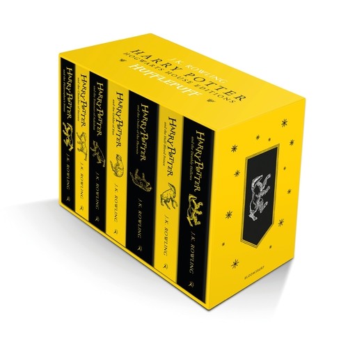 Harry Potter Hufflepuff House Edition Paperback Box Set