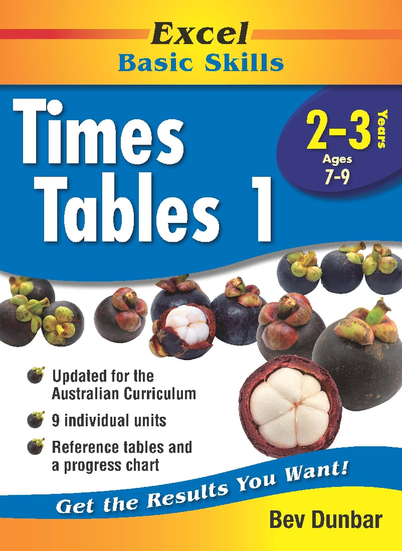 Excel Basic Skills Workbook: Times Tables 1