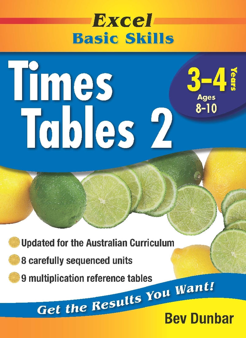 Excel Basic Skills Workbook: Times Tables 2