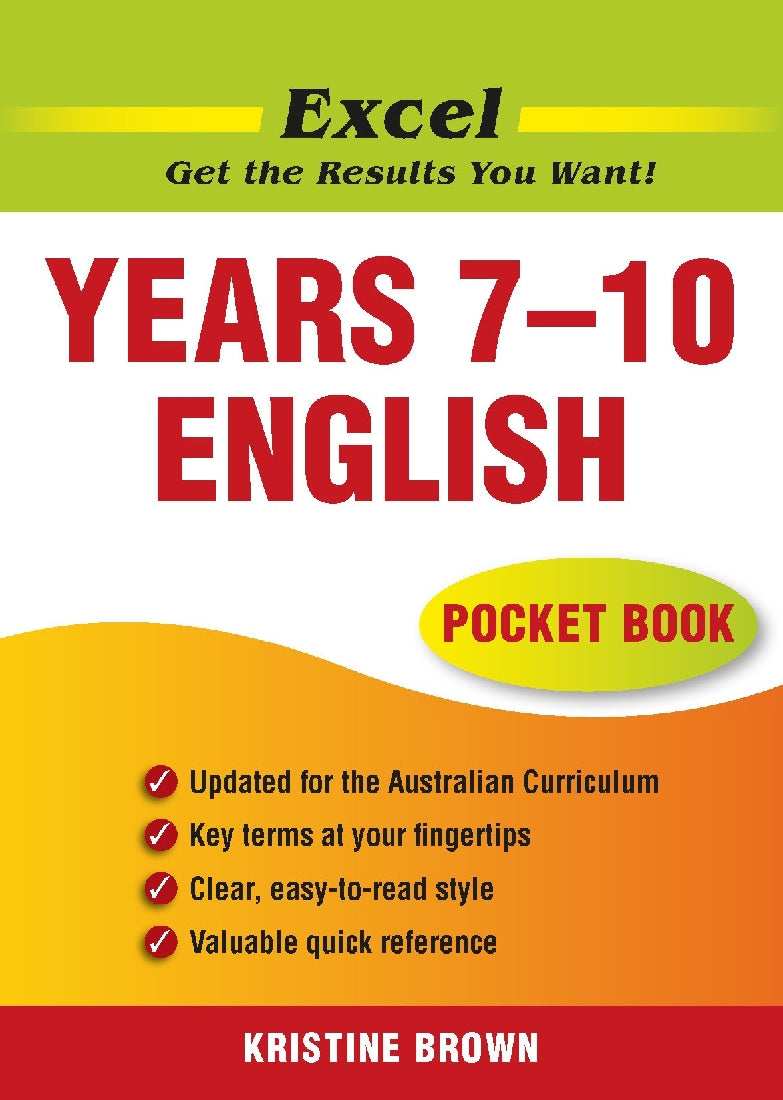 Excel English Pocket Book Years 7-10