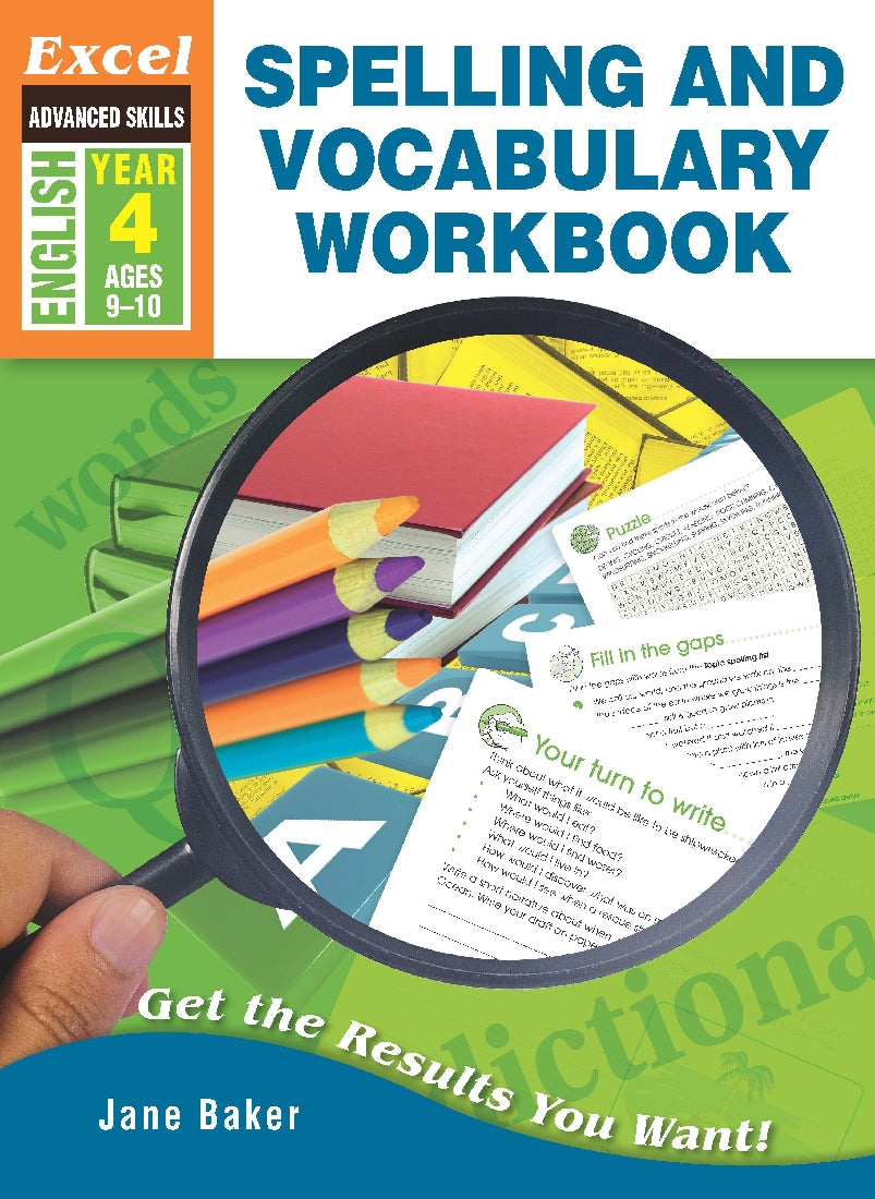 Excel Advanced Skills Workbook: Spelling and Vocabulary Workbook Year 4