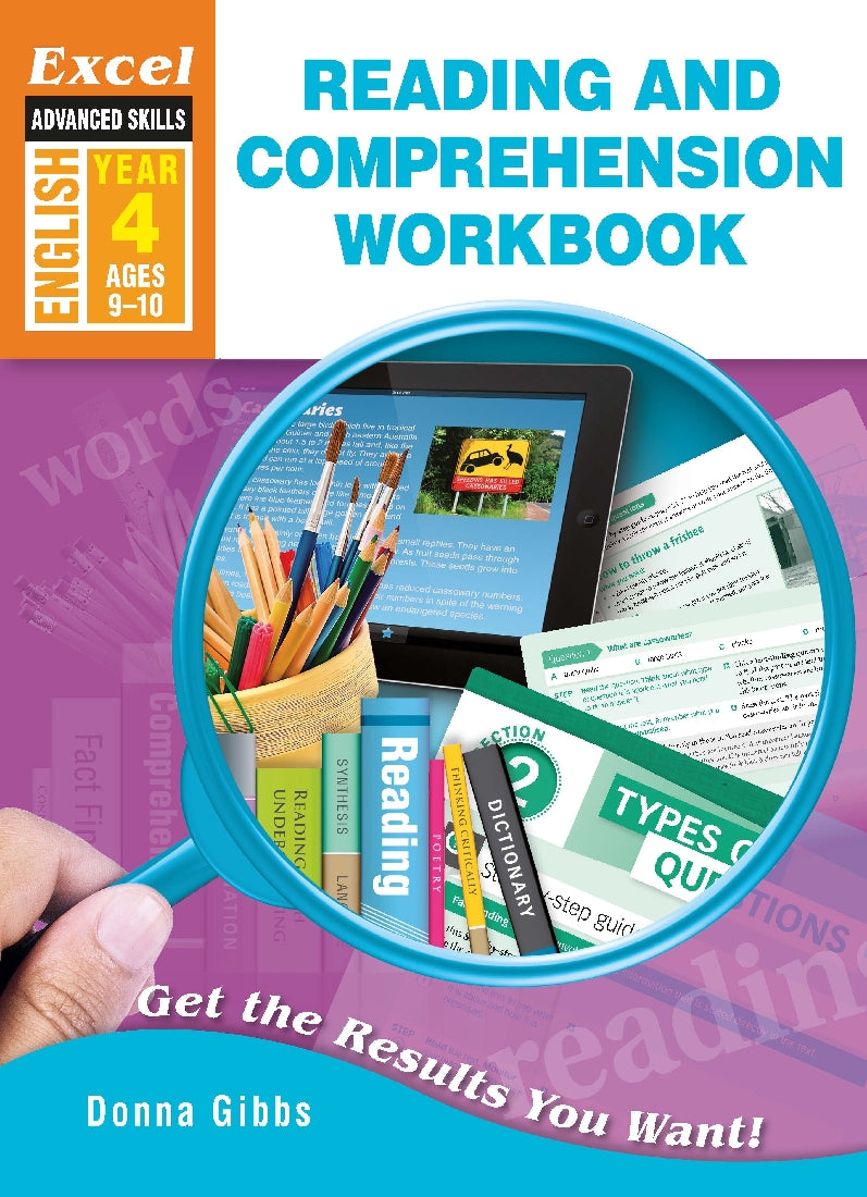 Excel Advanced Skills Workbook: Reading and Comprehension Workbook Year 4