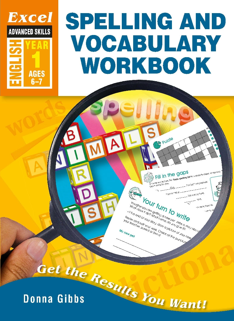 Excel Advanced Skills Workbook: Spelling and Vocabulary Workbook Year 1