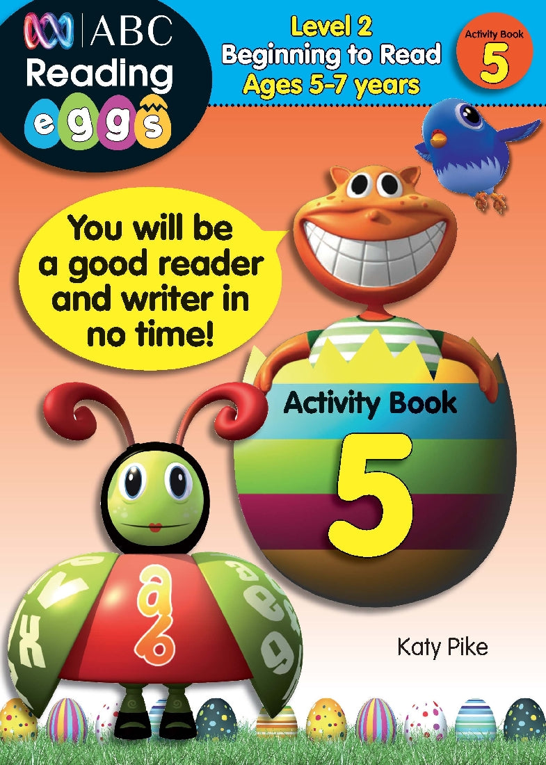 ABC Reading Eggs Level 2 Beginning to Read Activity Book 5 Ages 5-7