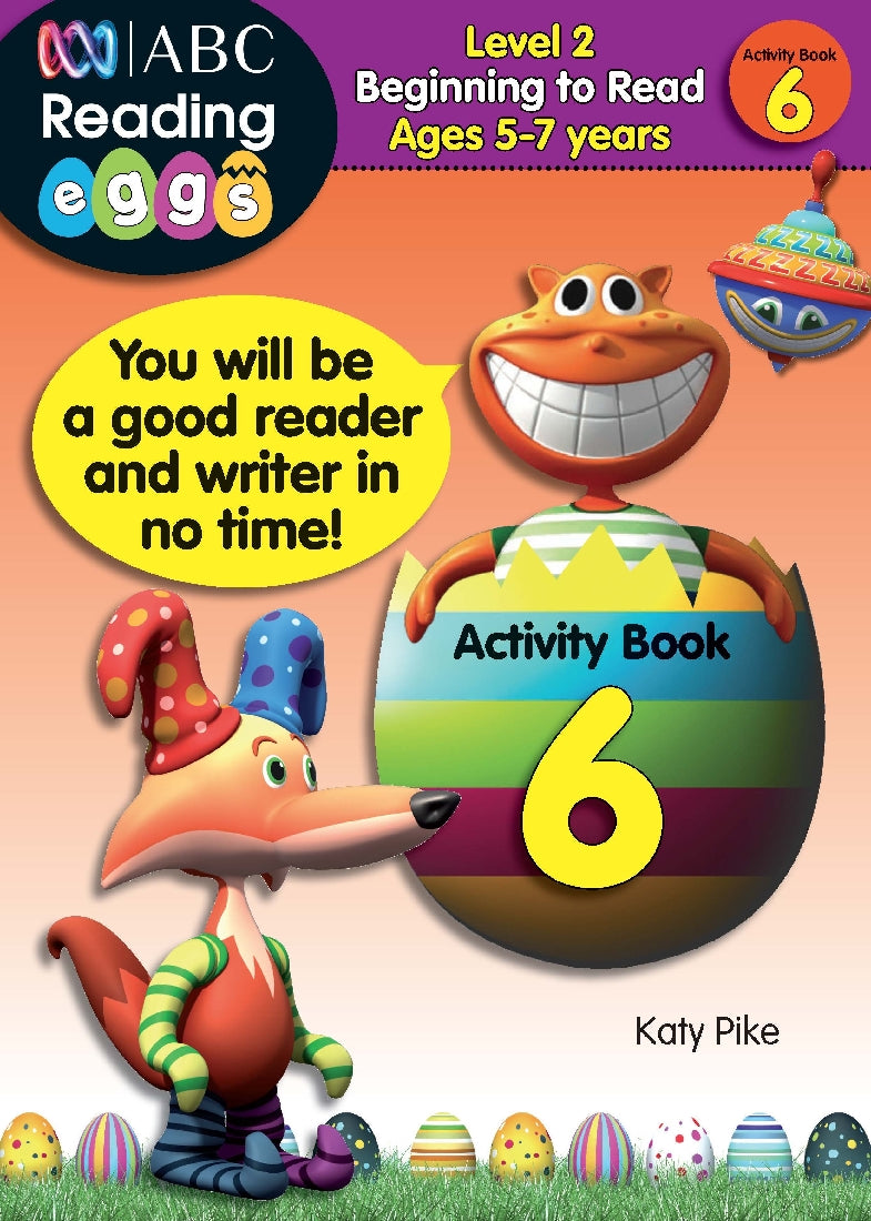 ABC Reading Eggs Level 2 Beginning to Read Activity Book 6 Ages 5-7