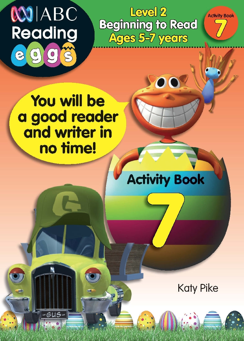 ABC Reading Eggs Level 2 Beginning to Read Activity Book 7 Ages 5-7