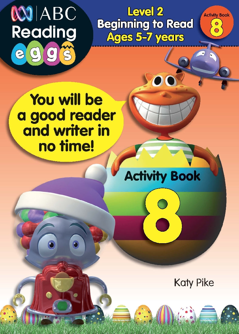 ABC Reading Eggs Level 2 Beginning to Read Activity Book 8 Ages 5-7