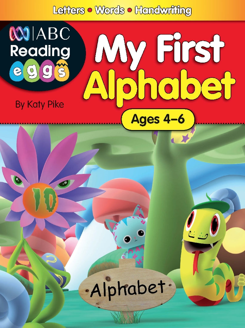 ABC Reading Eggs My First Alphabet Workbook Ages 4-6