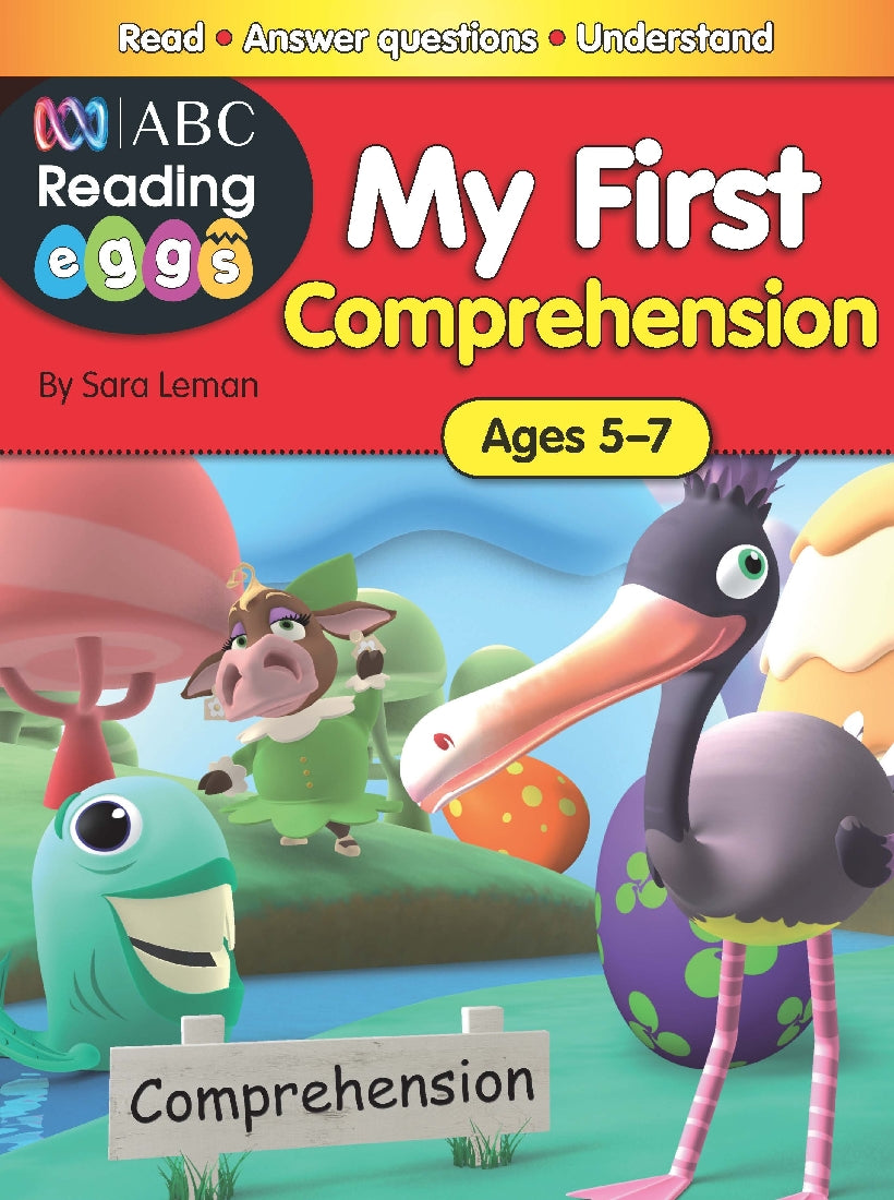 ABC Reading Eggs My First Comprehension Workbook Ages 5-7