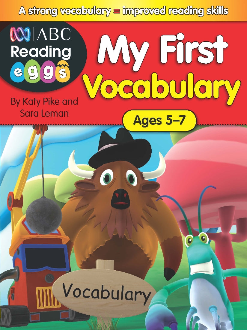 ABC Reading Eggs My First Vocabulary Workbook Ages 5-7