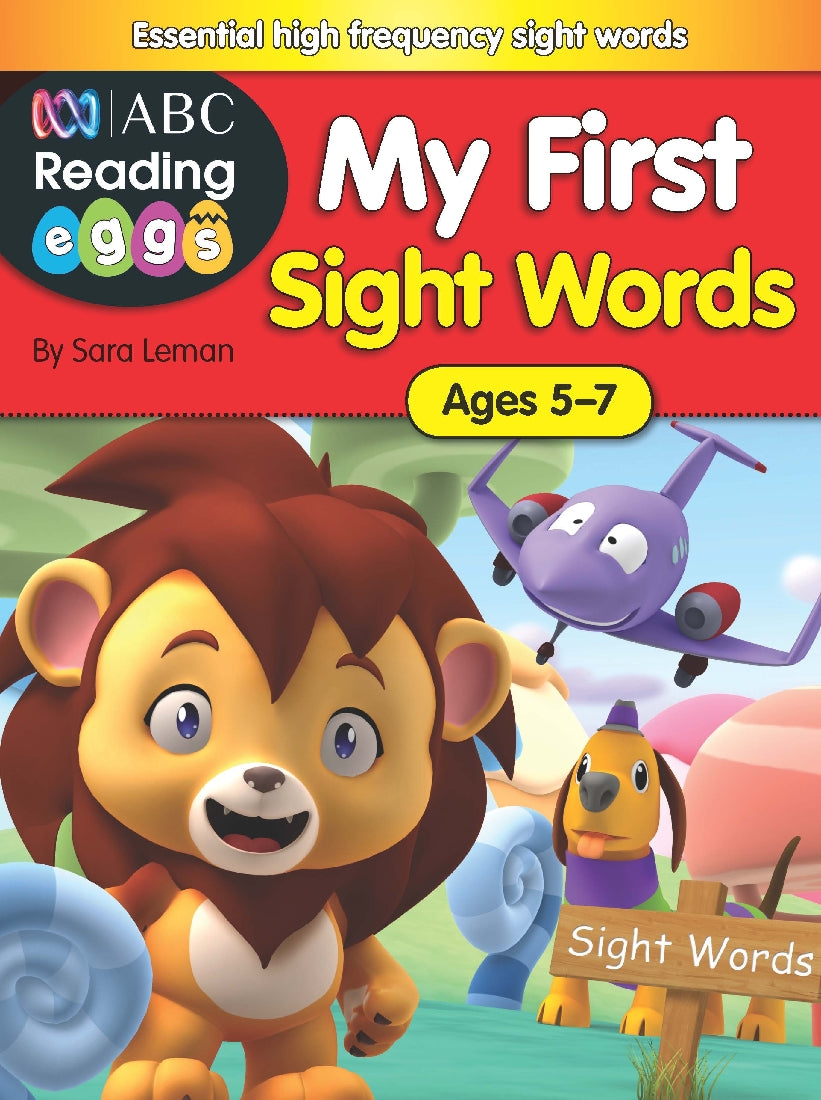 ABC Reading Eggs My First Sight Words Workbook Ages 5-7
