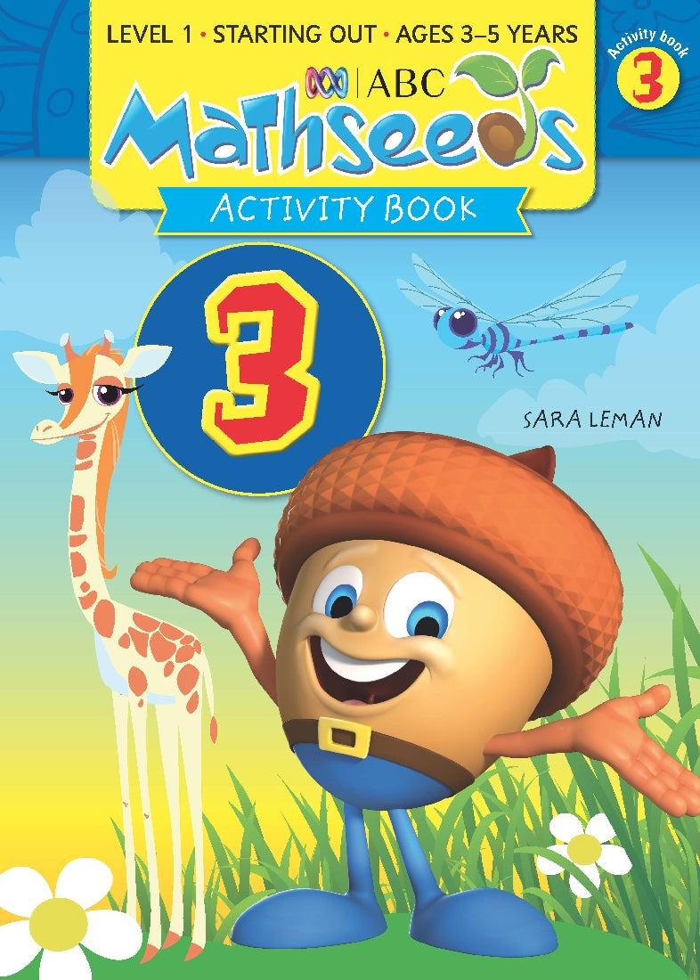 ABC Mathseeds Activity Book 3 Level 1 Ages 3-5