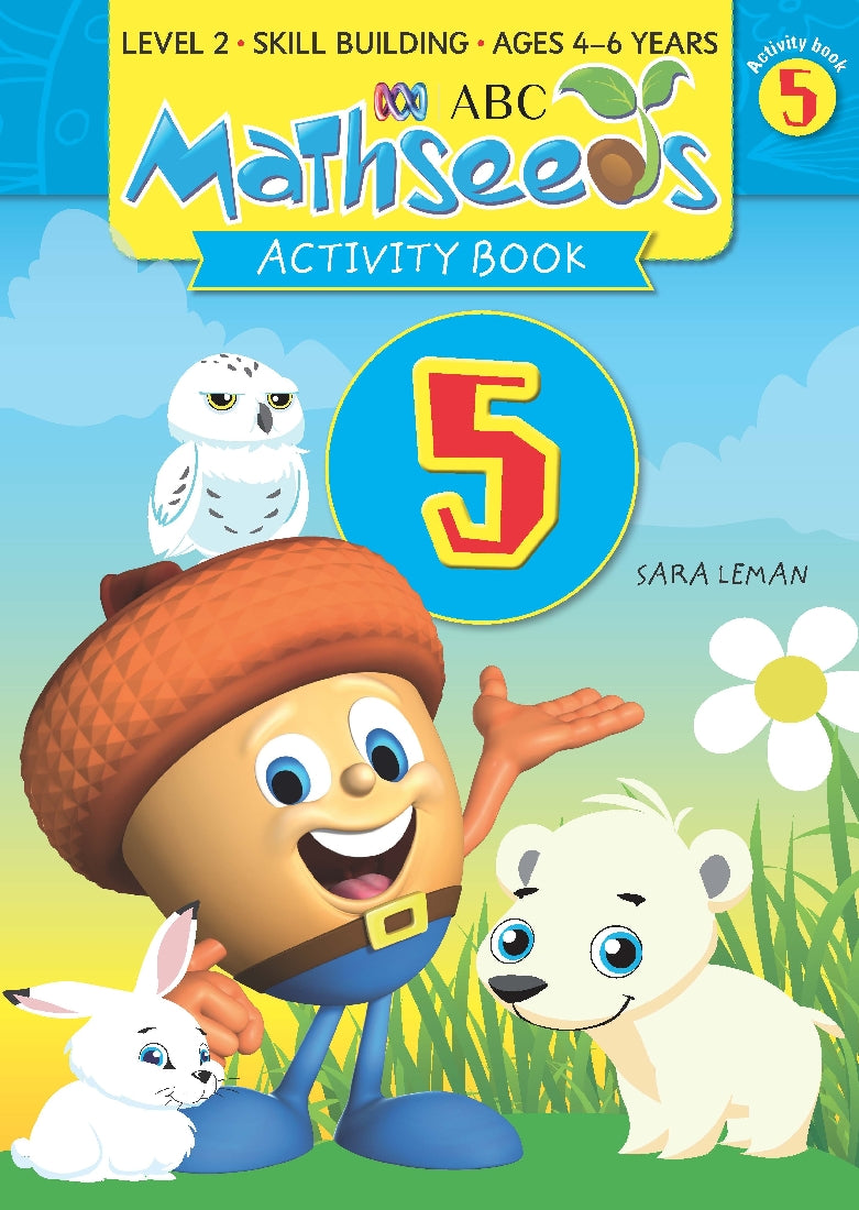 ABC Mathseeds Activity Book 5 Level 2 Ages 4-6