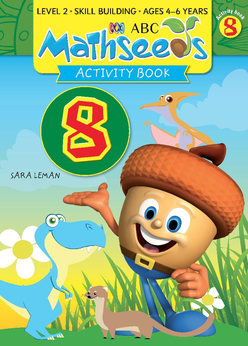 ABC Mathseeds Activity Book 8 Level 2 Ages 4-6