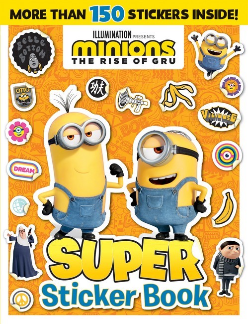 Minions The Rise of Gru: Super Sticker Book (Universal)