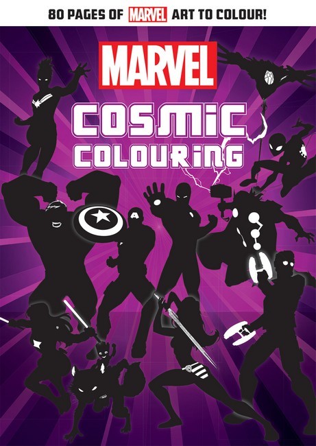 Marvel: Cosmic Adult Colouring Book (Featuring Guardians of the Galaxy)