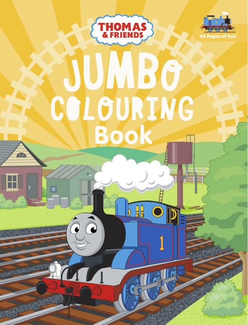 Thomas and Friends: Jumbo Colouring