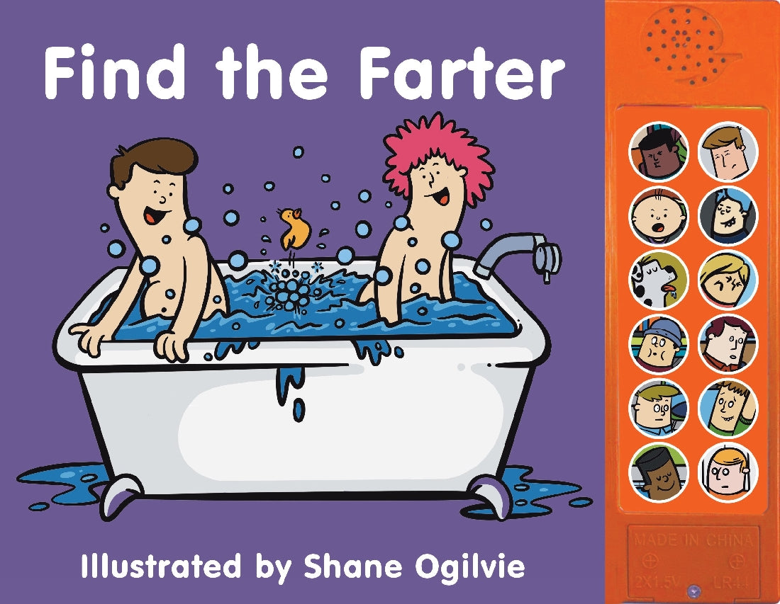 Find the Farter-Sound Button Book