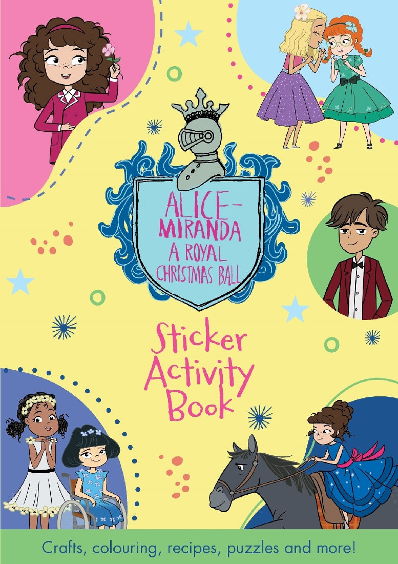 Alice-Miranda: A Royal Christmas Ball: Sticker Colour Activity