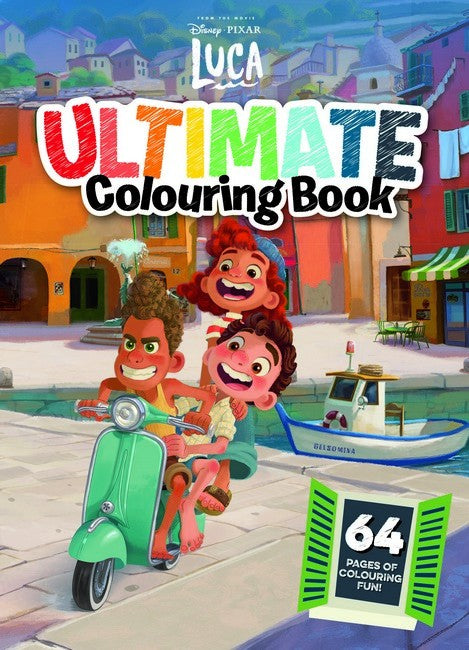 Luca: Ultimate Colouring Book (Disney-Pixar)