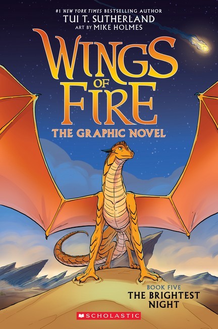 Wings of Fire #5:  The Brightest Night (Graphic Novel)