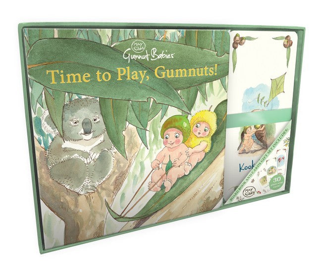 Time to Play, Gumnuts! (May Gibbs: Board Book and Card Set)