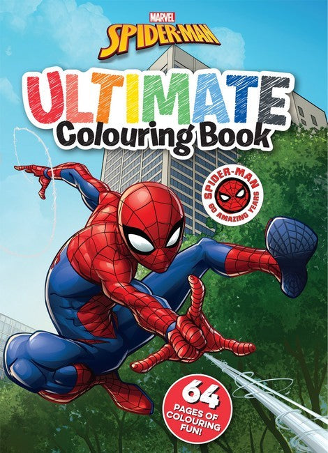 Spider-Man 60th Anniversary: Ultimate Colouring Book (Marvel)