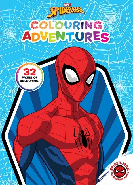 Spider-Man 60th Anniversary: Colouring Adventures (Marvel)