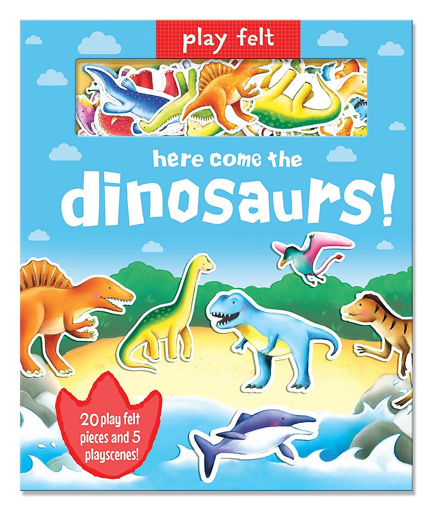 Soft Felt Play: Here Come the Dinosaurs