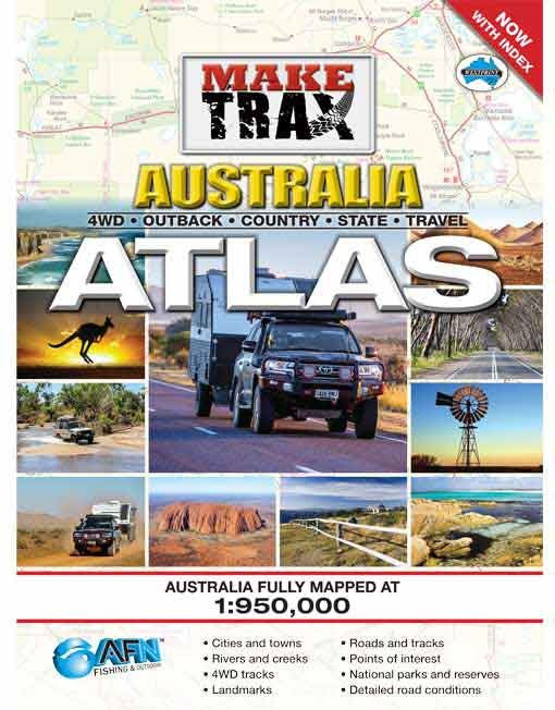 Make Trax Australia Maxi Atlas with Index