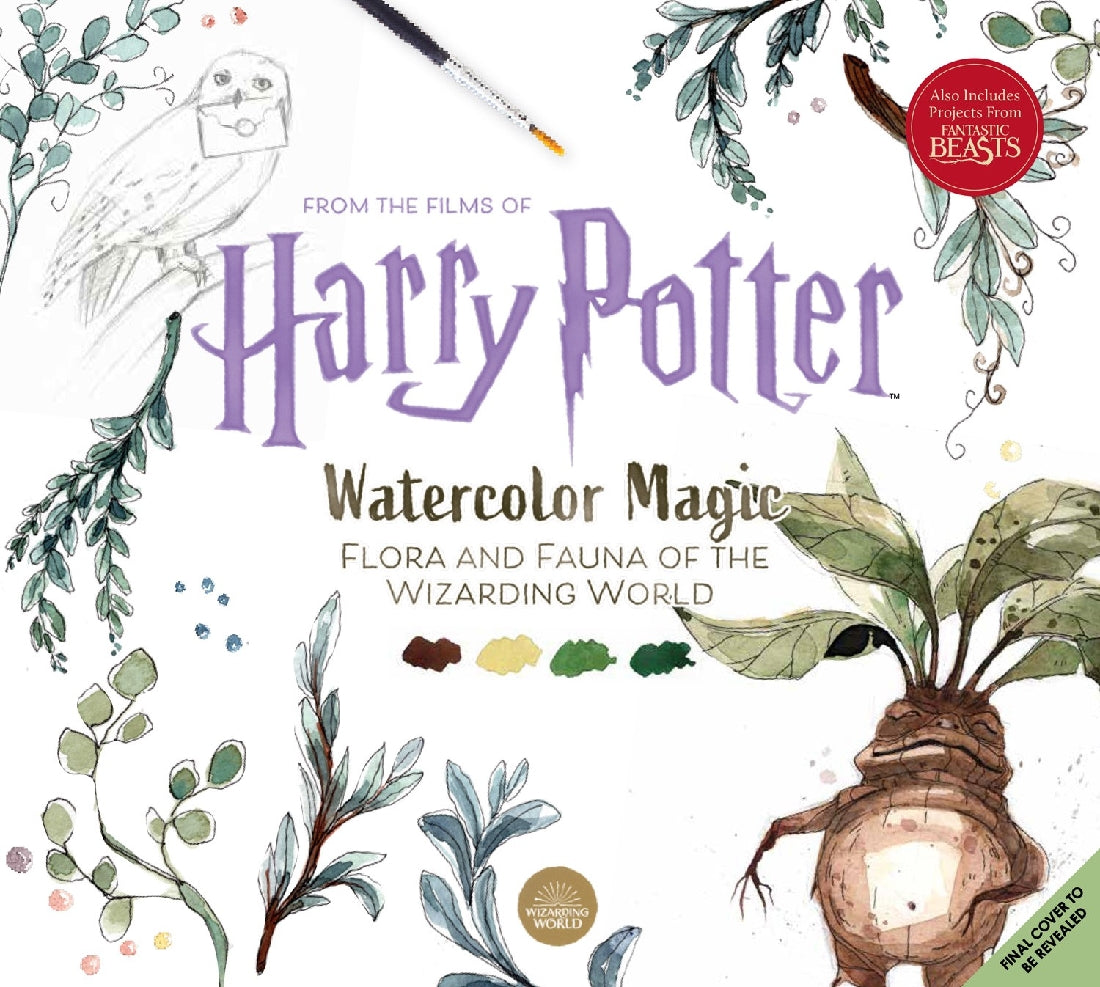 Harry Potter Watercolour Magic Book Two
