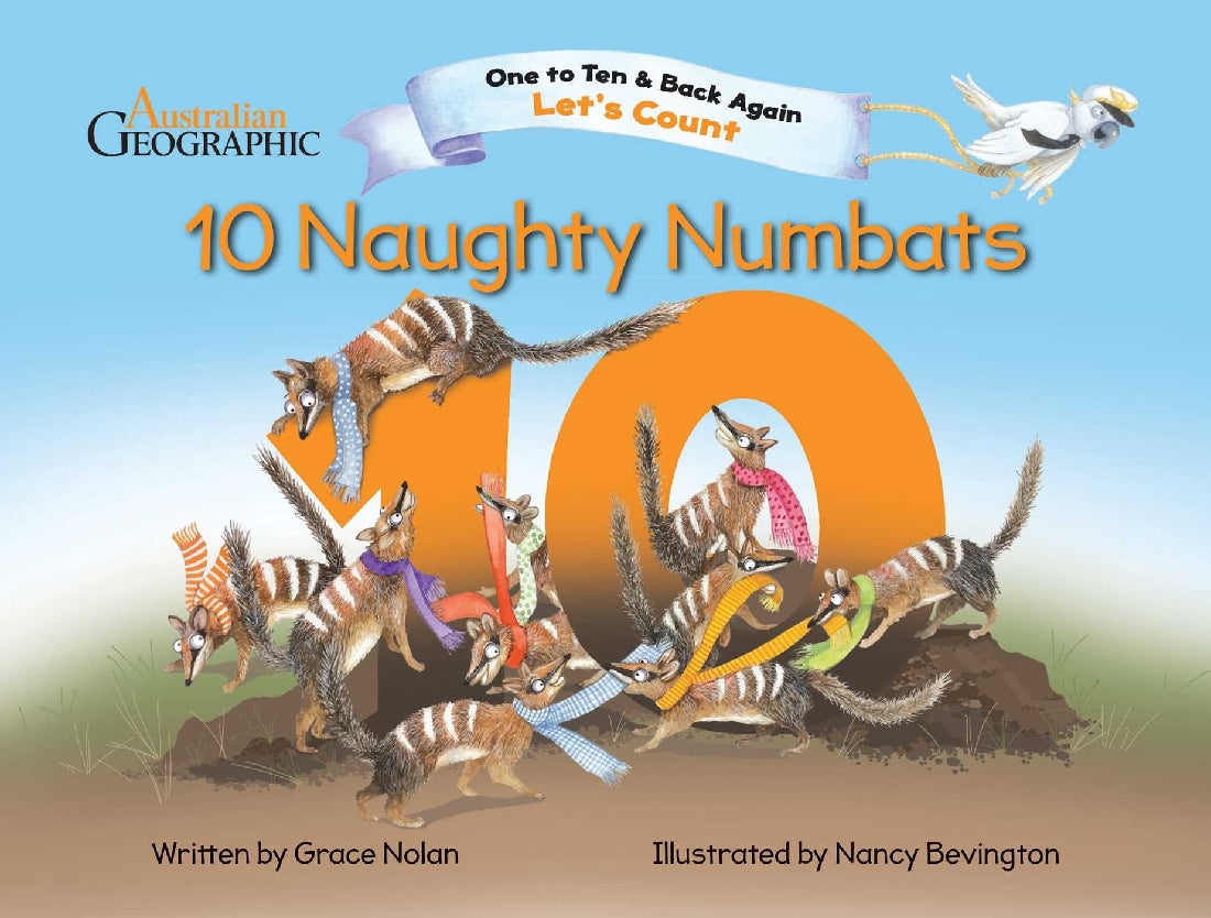 Let's Count - Ten Naughty Numbats