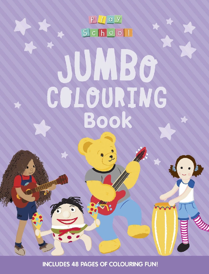 ABC KIDS: Play School Jumbo Colouring