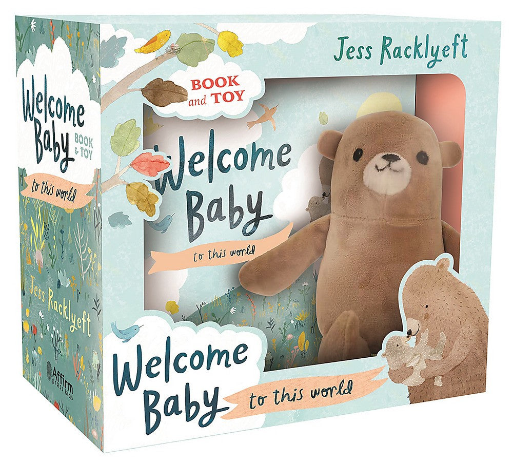 Welcome, Baby Book & Toy Gift Set