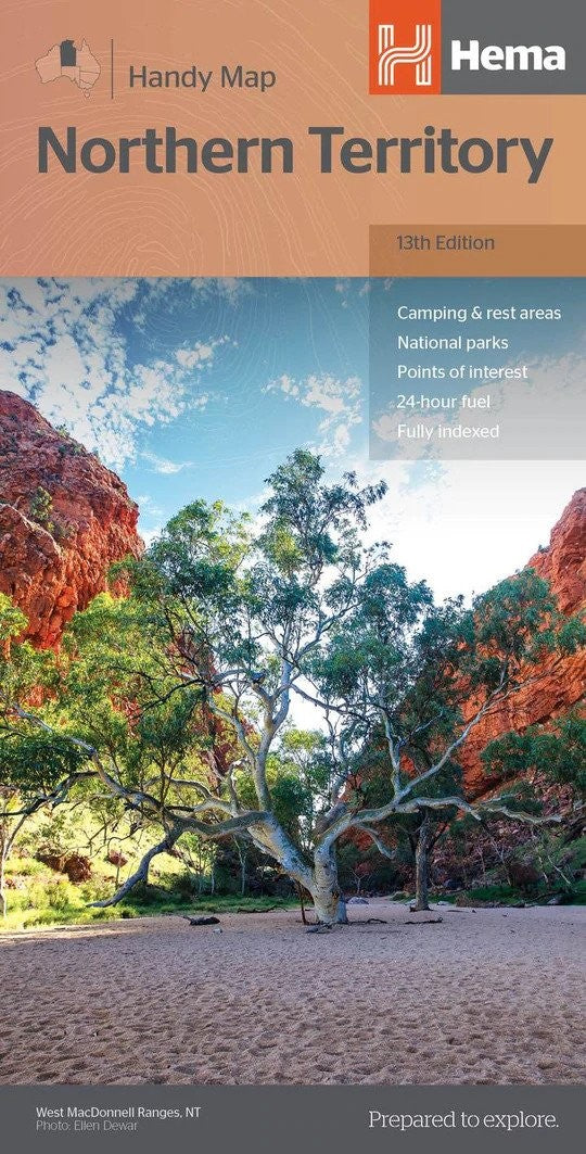 Northern Territory Handy Map (13th edition)