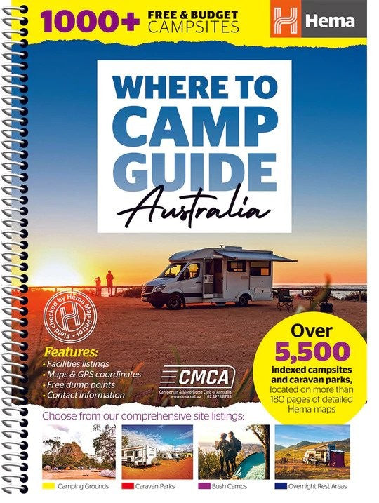 Where to Camp Guide Australia (1st Edition)