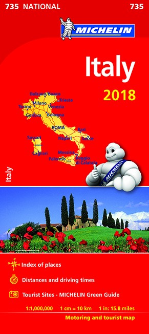 Italy Map 2018