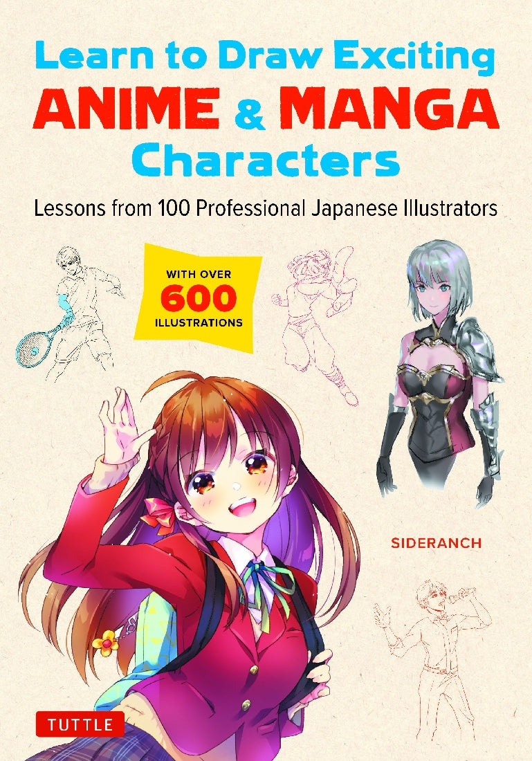 Learn to Draw Exciting Anime & Manga Characters